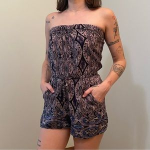 Patterned Romper